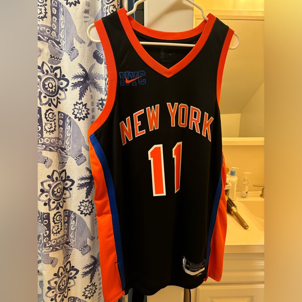Jalen Brunson NY Knicks City Edition Jersey